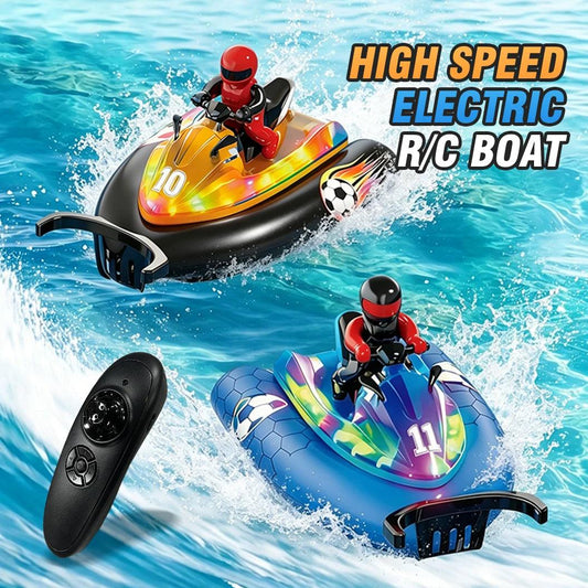  RC Boat | 2.4GHz Remote Control LED Light | Toylandeu™ 