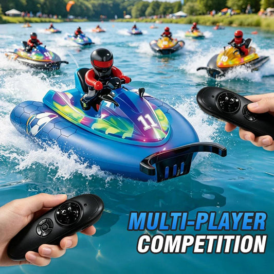  RC Boat | 2.4GHz Remote Control LED Light | Toylandeu™ 