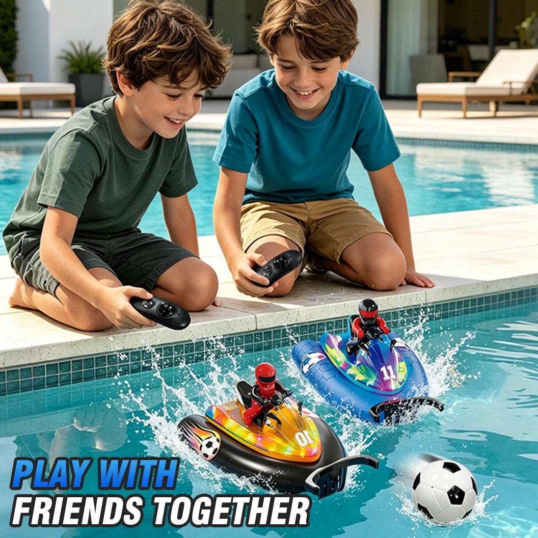  RC Boat | 2.4GHz Remote Control LED Light | Toylandeu™ 