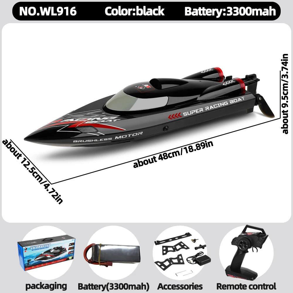  RC Boat | 2.4GHz Remote Control | Toylandeu™ 