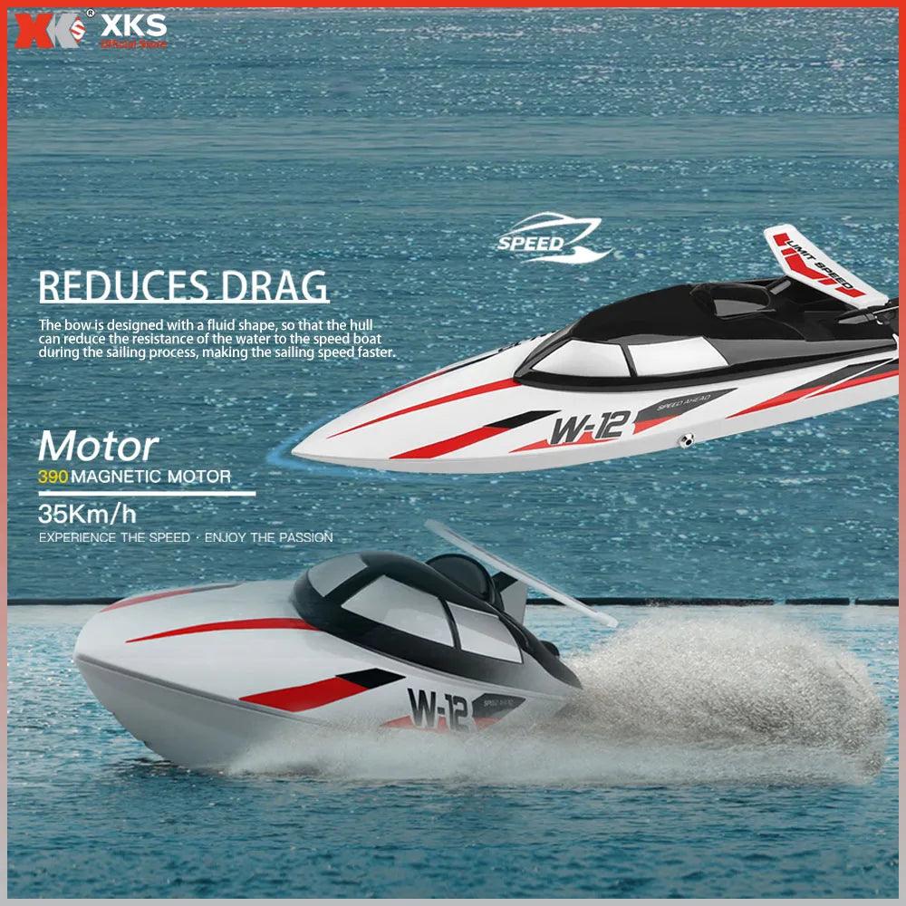  RC Boat 2.4GHz Remote Waterproof WL912 | Toylandeu™ 