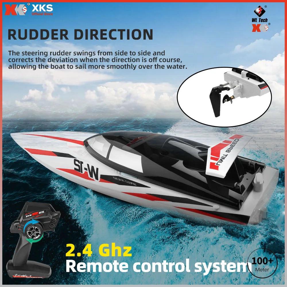  RC Boat 2.4GHz Remote Waterproof WL912 | Toylandeu™ 