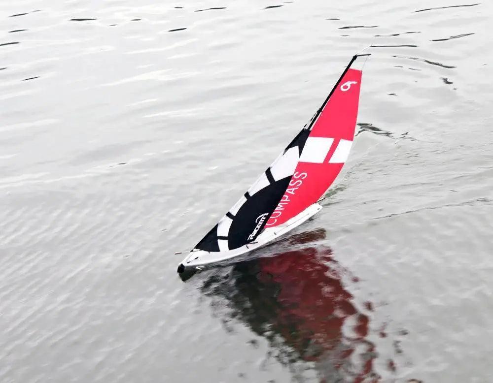  RC 53” Remote Control Sailboat with Compass - Pre-assembled 2.4G Electric RC Boat for Hobbyists and Adults -  ToylandEU™