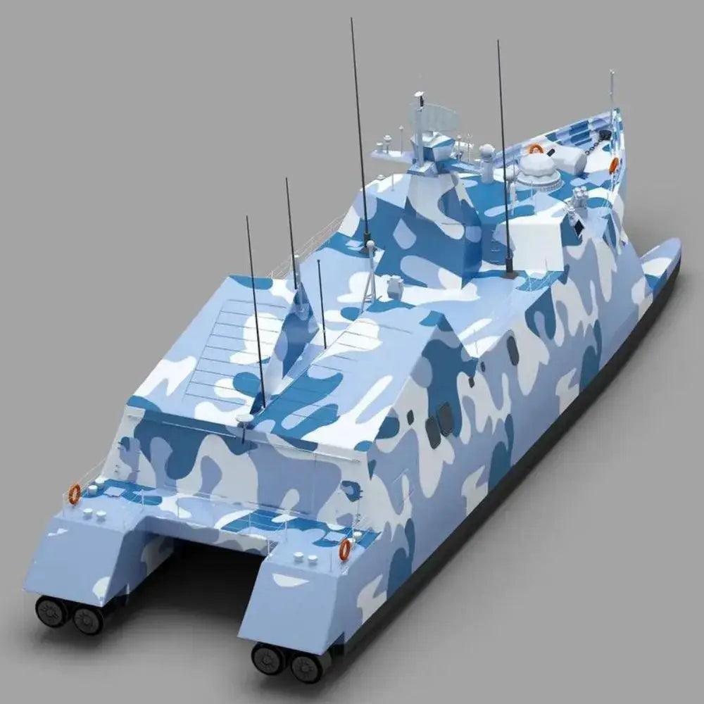  RC Boat 80cm Dual Jet Missile Ship Remote Control -  ToylandEU™