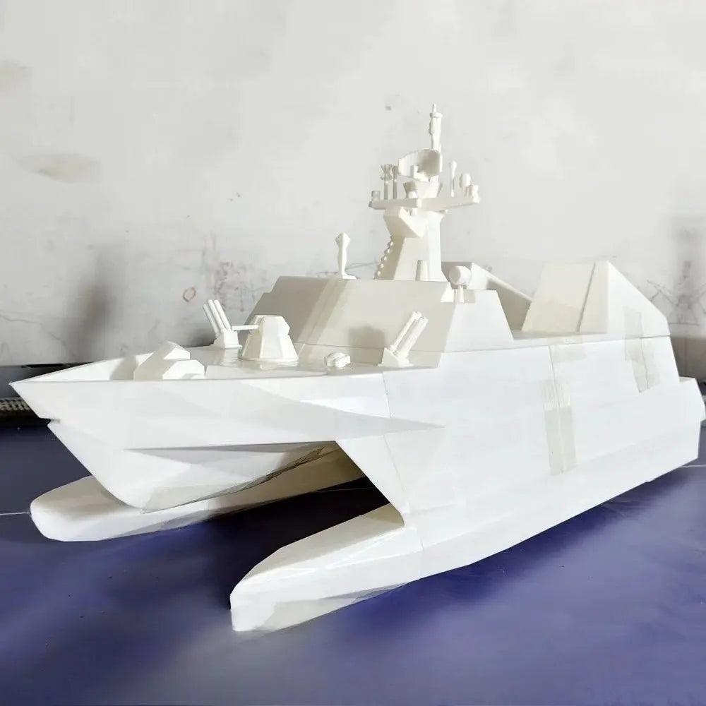  RC Boat 80cm Dual Jet Missile Ship Remote Control -  ToylandEU™