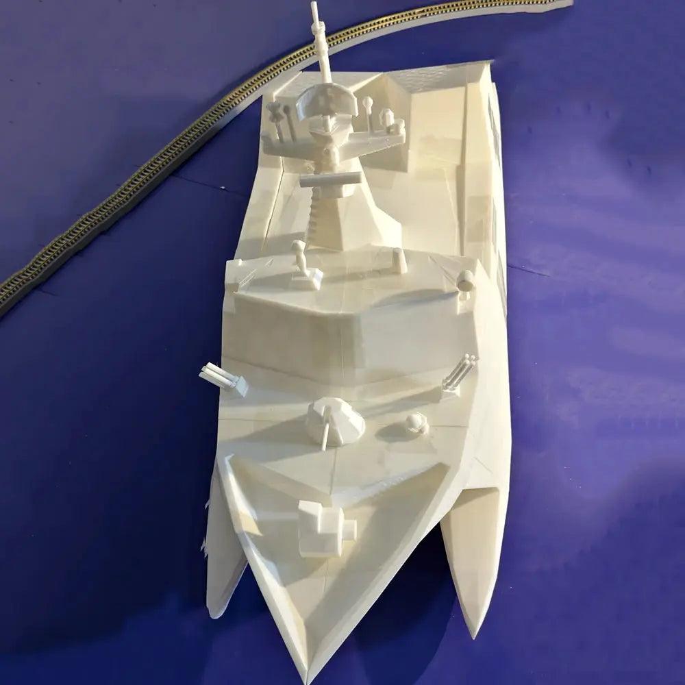  RC Boat 80cm Dual Jet Missile Ship Remote Control -  ToylandEU™