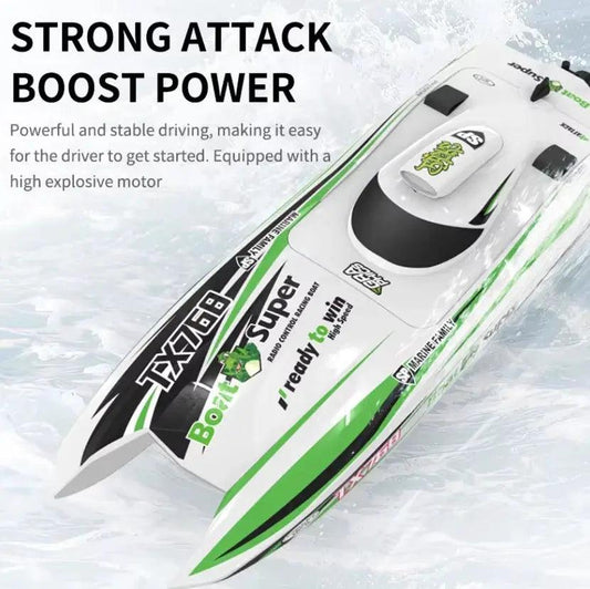  Brushless RC Boat High Speed Remote Control Speedboat Toy -  ToylandEU™