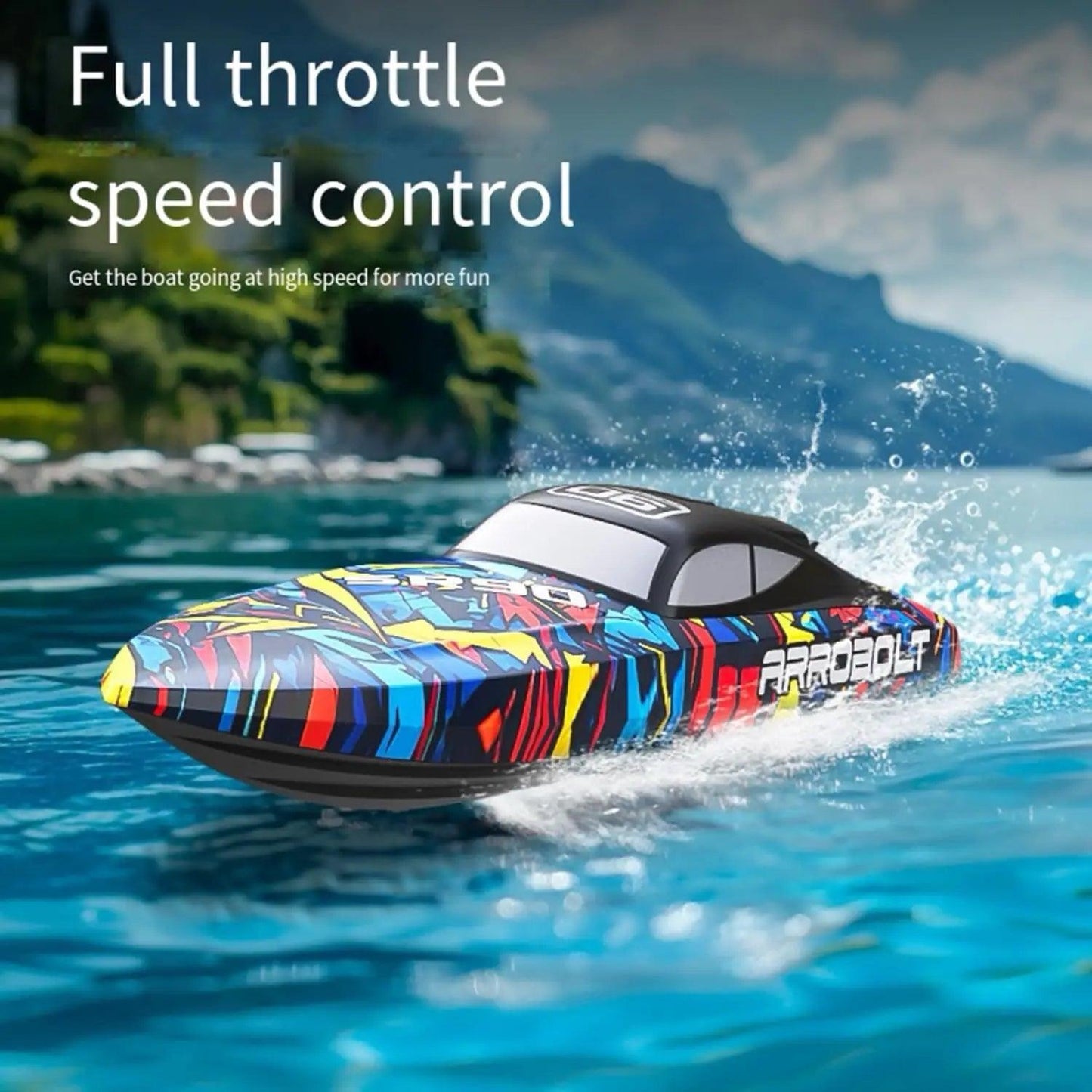  RC Boat Brushless Motor | 2.4G Remote | Toylandeu™ 