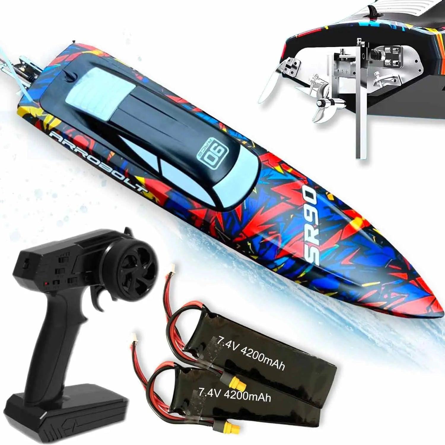  RC Boat Brushless Motor | 2.4G Remote | Toylandeu™ 