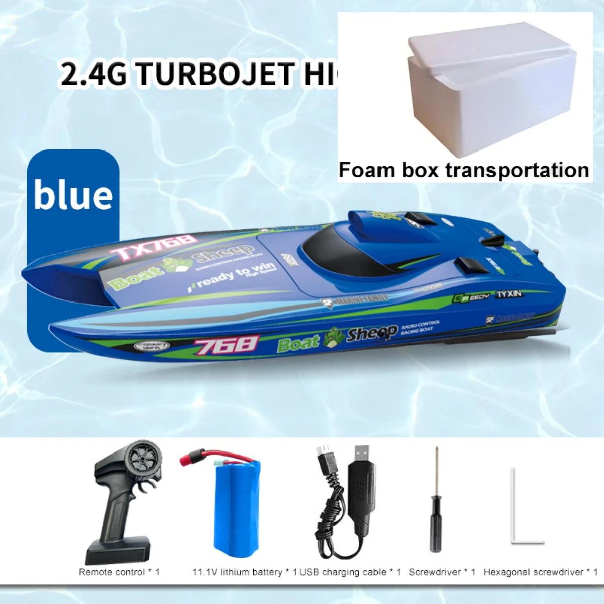  RC Boat | Brushless Motor 30 KPH | Toylandeu™ 