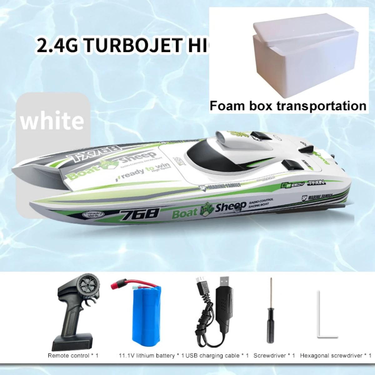  RC Boat | Brushless Motor 30 KPH | Toylandeu™ 