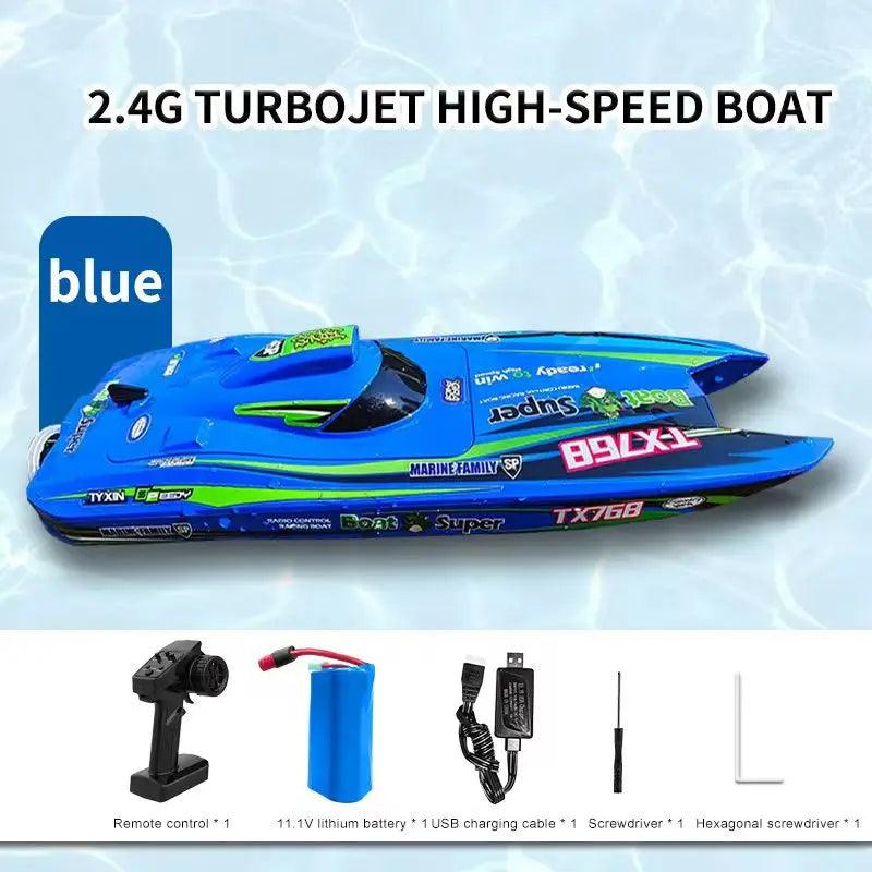  RC Boat | Brushless Motor 30 kmh TopSpeed | Toylandeu™ 
