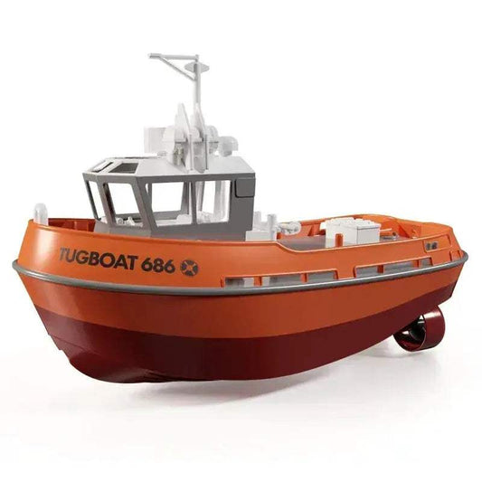  RC Boat Powerful Dual Motor Tugboat Remote Control -  ToylandEU™