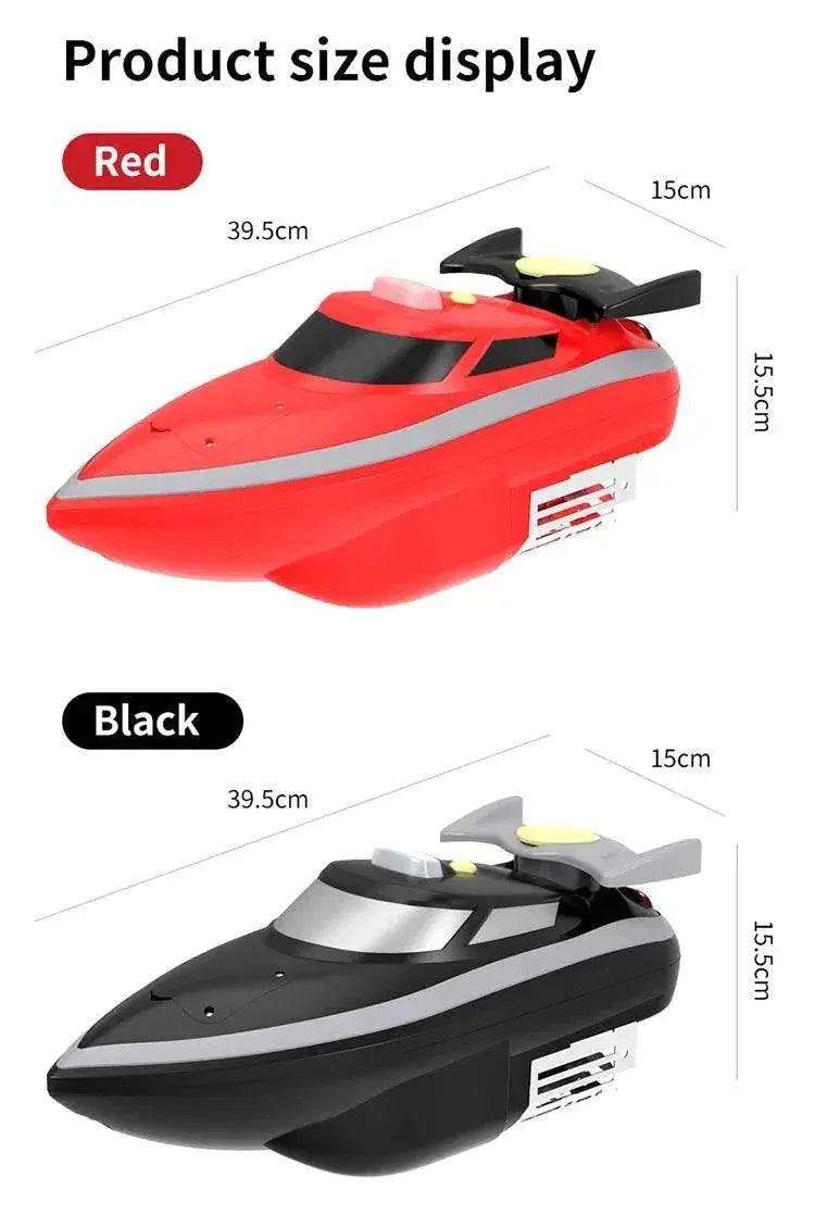  RC HJ807 Remote-Controlled Fishing Boat with Towed Tumbler and Bait Hooks -  ToylandEU™
