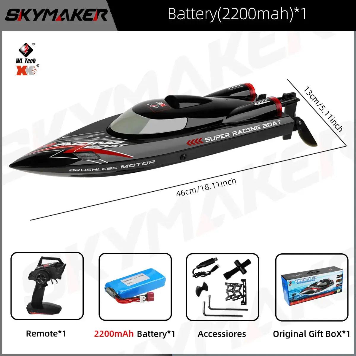  RC Boat High Speed Remote Control Low Battery Alarm -  ToylandEU™