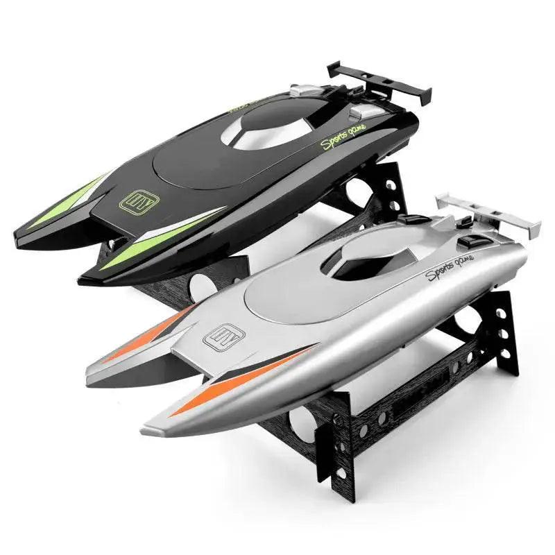 RC 2.4G High-Speed Remote Control Racing Boat with Double Motors - Waterproof Professional Speedboat 805 Toy for Boys -  ToylandEU™