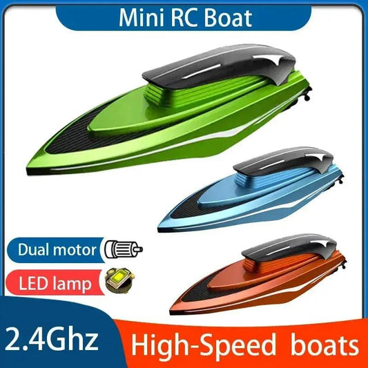  RC Boat High Speed Remote Control Speedboat For Kids Durable -  ToylandEU™