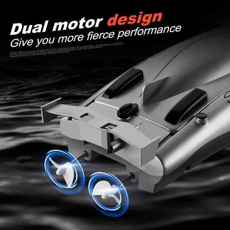 RC Boat High Speed Waterproof Dual Motor Remote Control - ToylandEU