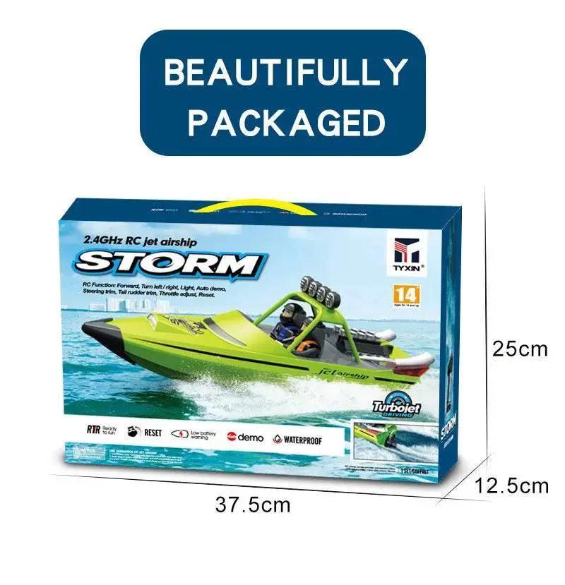  RC High-Speed 2.4G Wireless Remote Control Electric Racing Boat - Perfect Gift for Boys! -  ToylandEU™