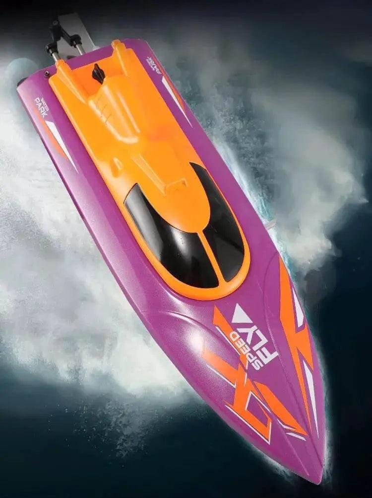  RC TKKJ H110 4CH 2.4GHz Remote Control Racing Boat with Screen Display and 180° Flip - Electric Toy Gift for Kids -  ToylandEU™