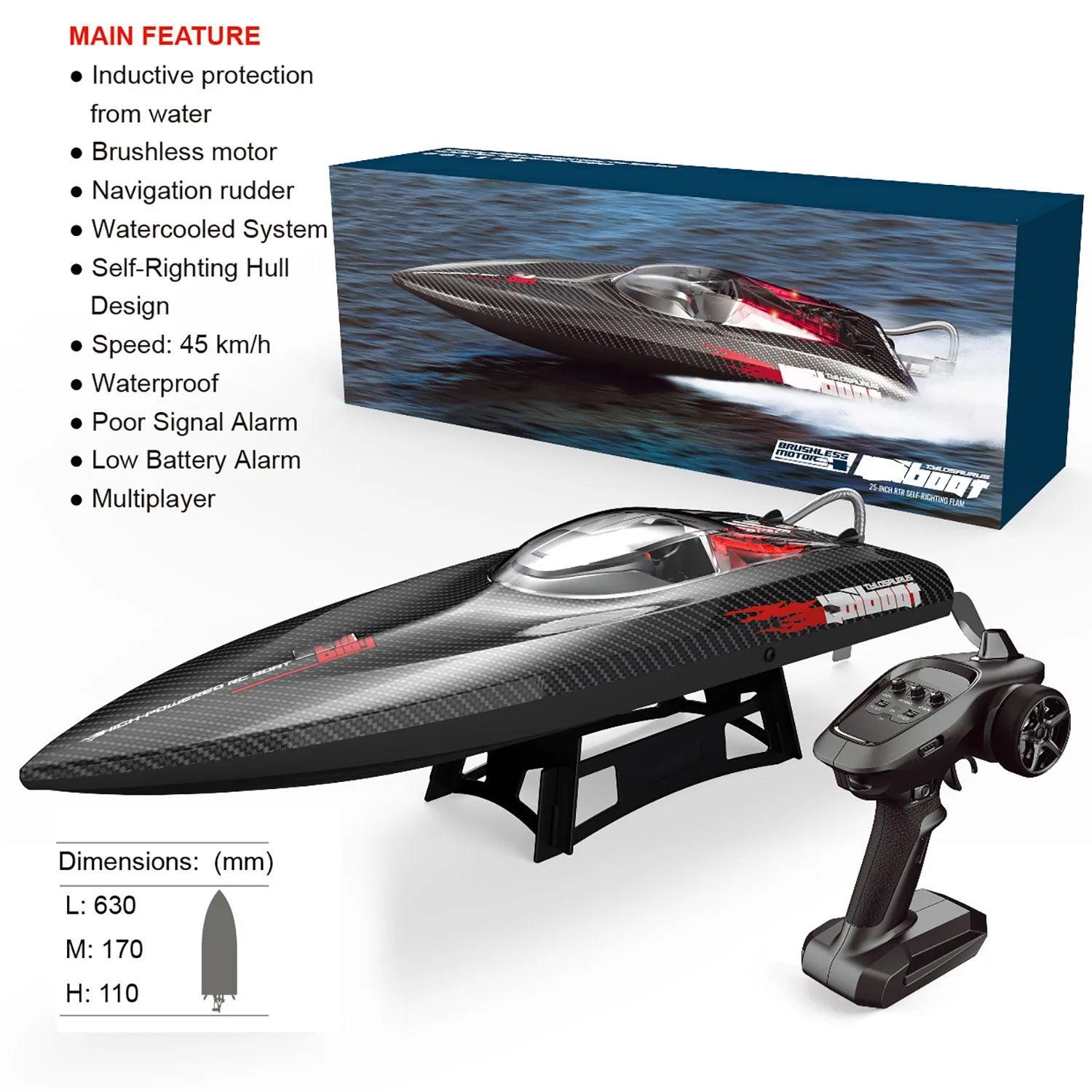  RC Boat | Top Speed 50 kmh Brushless | Toylandeu™ 