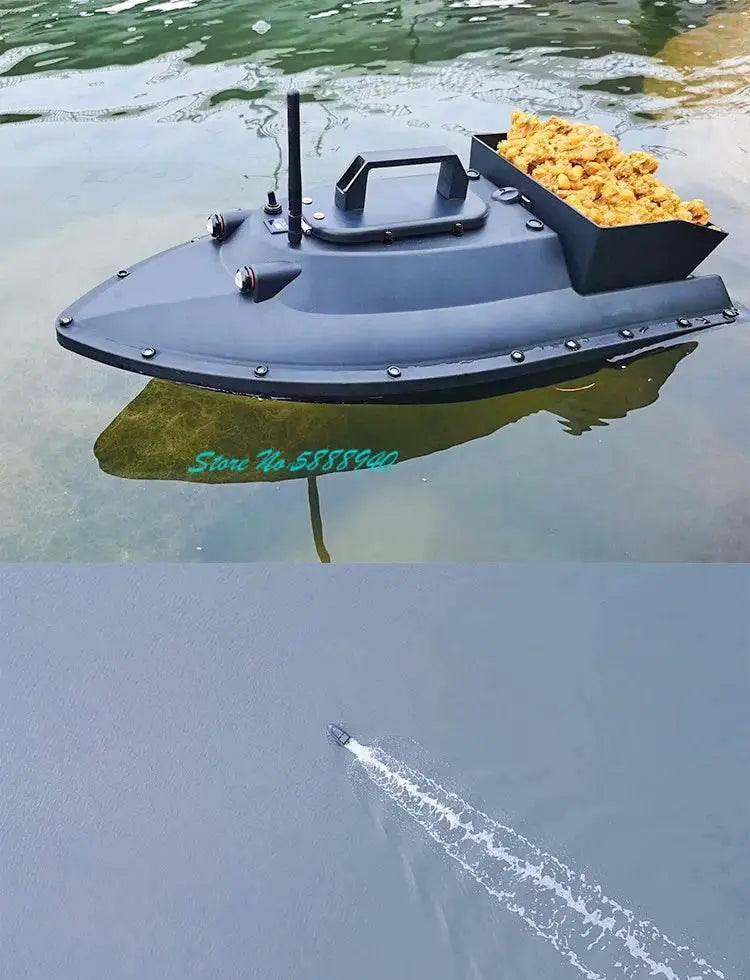  RC Upgraded 600M GPS Remote Control Fishing Bait Boat with Auto Return & Solenoid Valve - 55CM, 2.5KG -  ToylandEU™