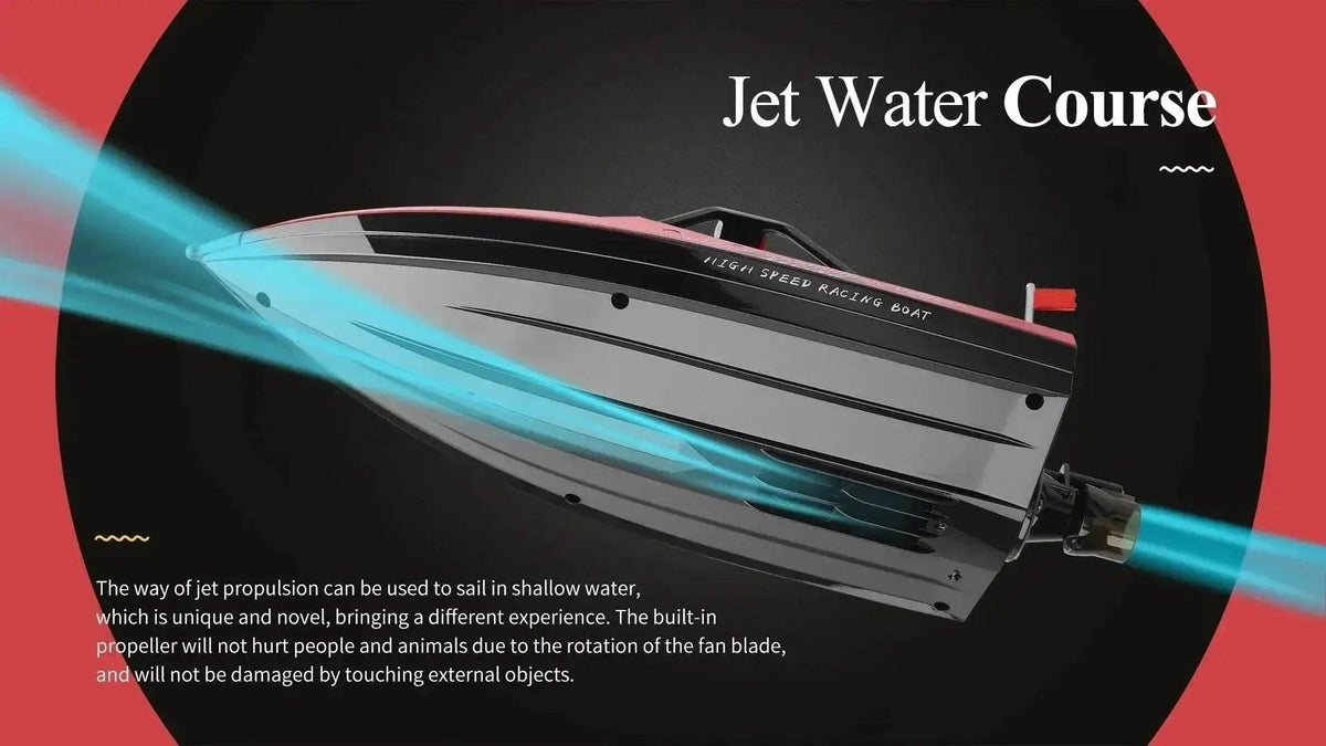  RC WL917 High-Speed RC Boat - 2.4G Electric Waterproof Remote Control Speedboat for Boys -  ToylandEU™