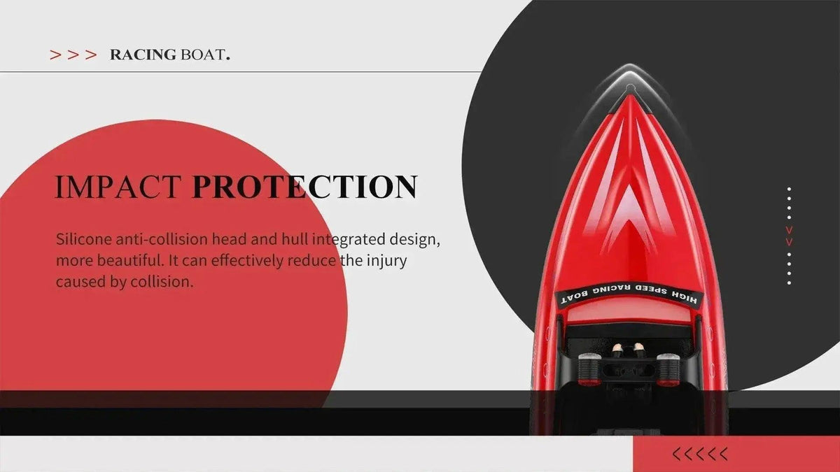 RC WL917 High-Speed RC Boat - 2.4G Electric Waterproof Remote Control Speedboat for Boys -  ToylandEU™