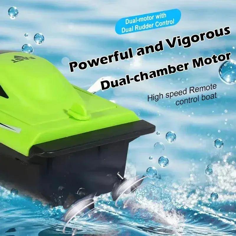 Waterproof Remote Control RC Boat For Kids Pool Racer -  ToylandEU™