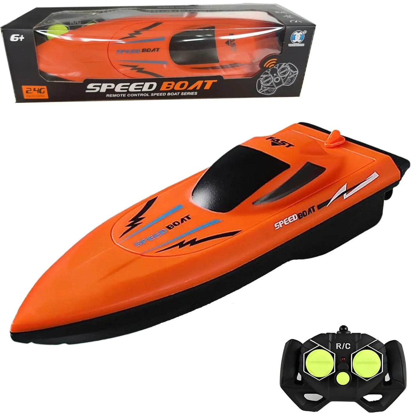  Waterproof Remote Control RC Boat For Kids Pool Racer -  ToylandEU™