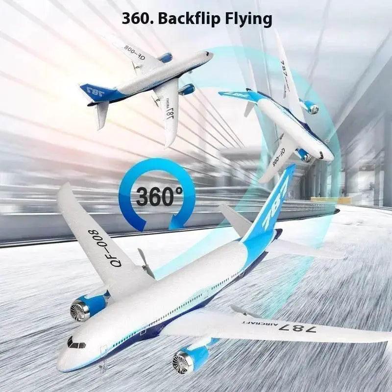  RC Boeing 787 Glider Qf008 2.4G Electric Remote Control Plane -  -  ToylandEU™