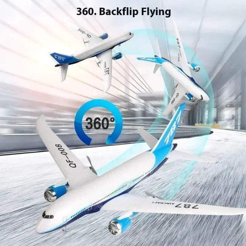  RC Boeing 787 Glider Qf008 2.4G Electric Remote Control Plane -  -  ToylandEU™