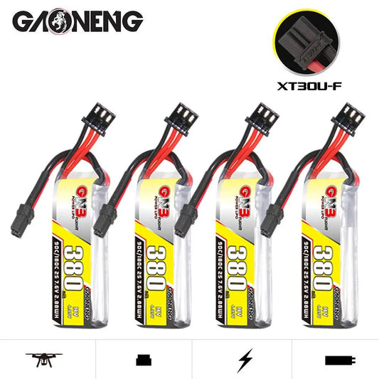 RC Boost Your Beta75X RC with GNB 7.6v 380mAh High-Performance Lipo Battery - ToylandEU