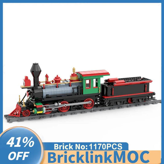 RC Build & Control Your Own RC Grizzly Flats Locomotive Set - 1170PCS - ToylandEU