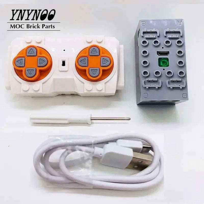  MOC NEW Multifunction 2.4G Bluetooth Lithium Battery Power Unit Upgrade Remote Control Kit Building Block Bricks DIY Particles Toys Building Bricks MOC -  ToylandEU™