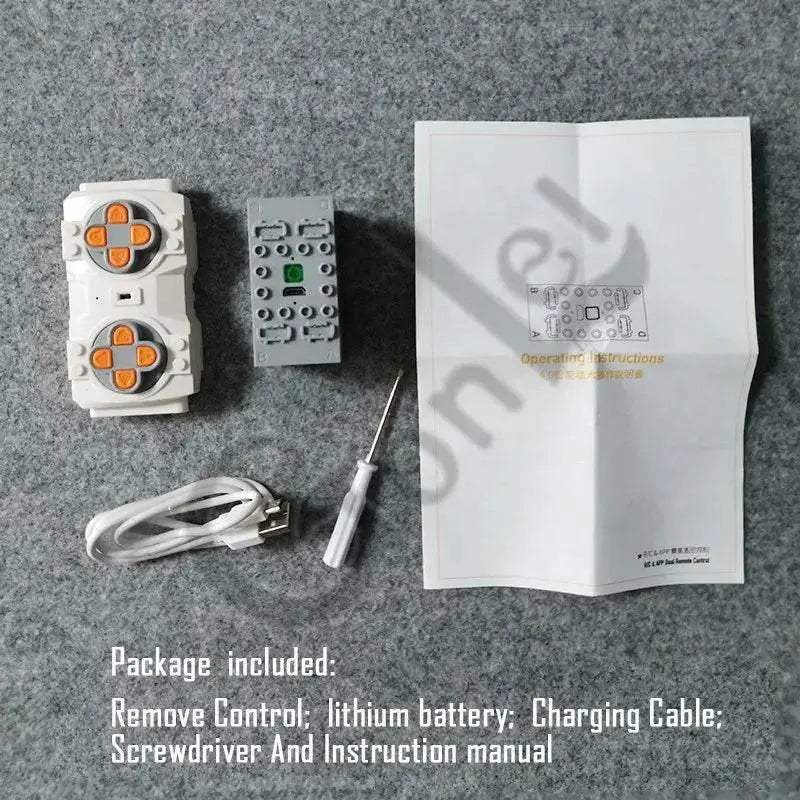  MOC NEW Multifunction 2.4G Bluetooth Lithium Battery Power Unit Upgrade Remote Control Kit Building Block Bricks DIY Particles Toys Building Bricks MOC -  ToylandEU™