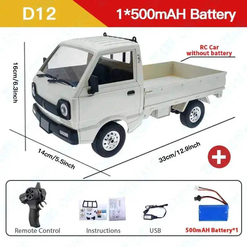 RC Car 1 10 Drift Climbing Truck With LED Illumination - ToylandEU