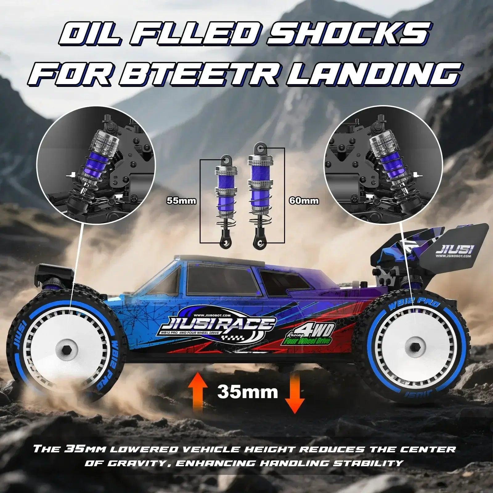  WB12 PRO 1/12 Brushless 4WD RC Car High Performance -  ToylandEU™