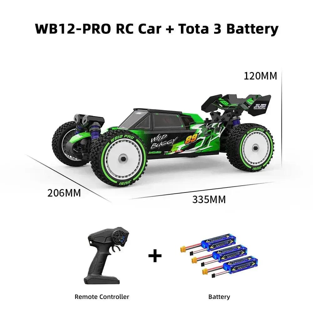  WB12 PRO 1/12 Brushless 4WD RC Car High Performance -  ToylandEU™