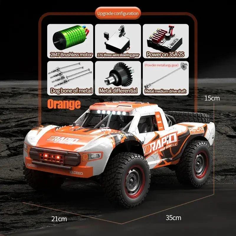  1/14 Scale RC Car 4WD Brushless High Speed Off Road -  ToylandEU™