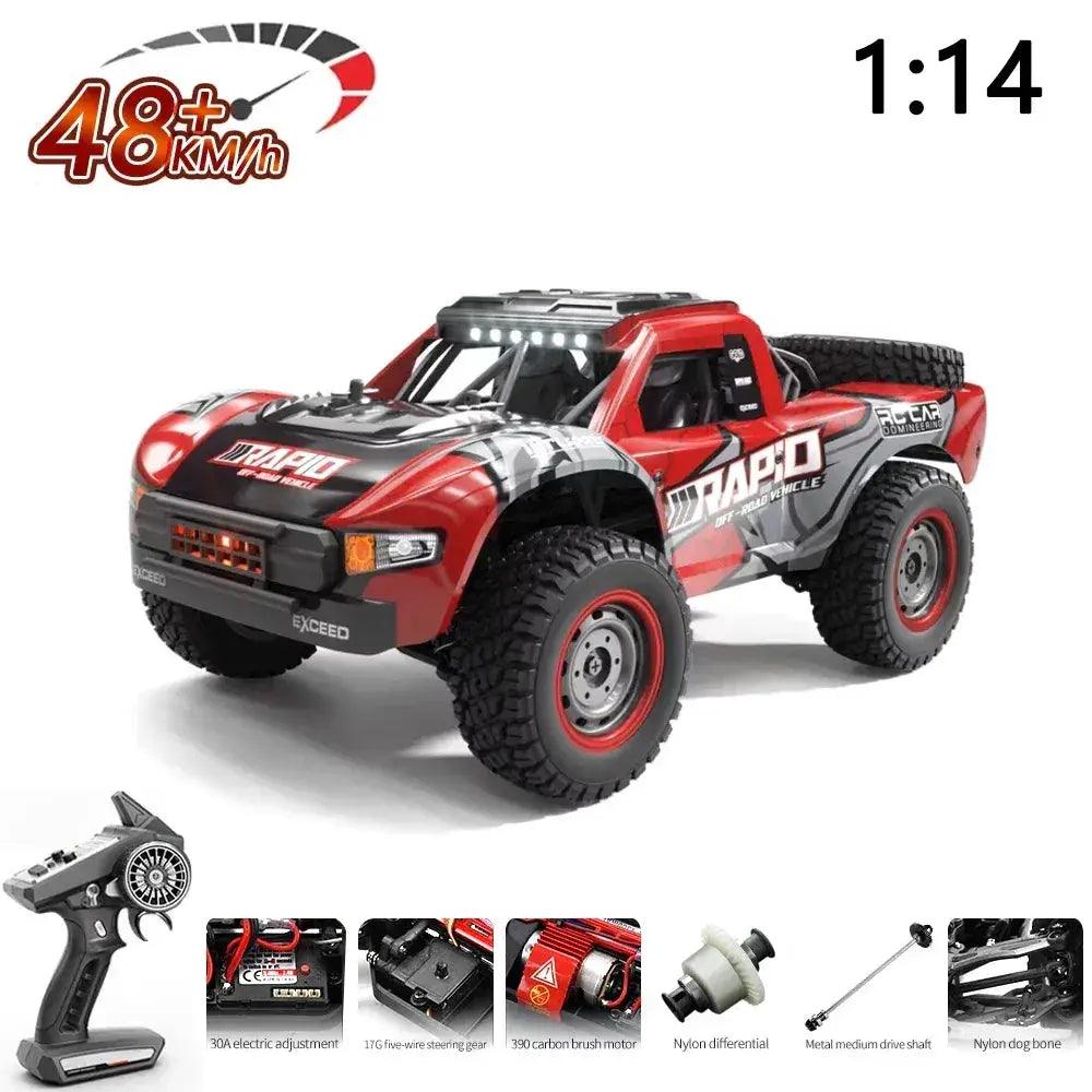  1/14 Scale RC Car 4WD Brushless High Speed Off Road -  ToylandEU™