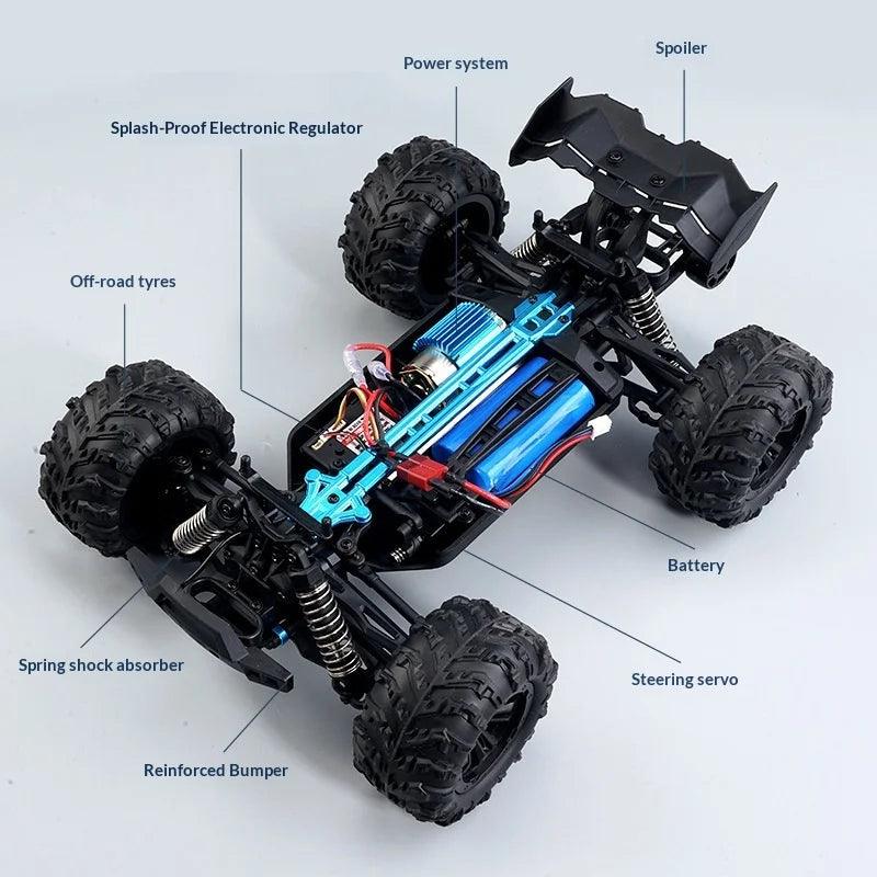 RC Car 1 16 Scale 4WD Off Road Wrangler Toylandeu™