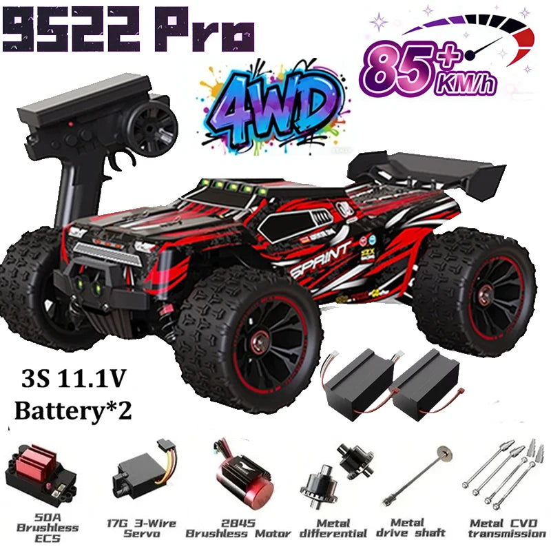 RC Car | 1:16 Scale, 85 km/h 4WD Brushless | Toylandeu™