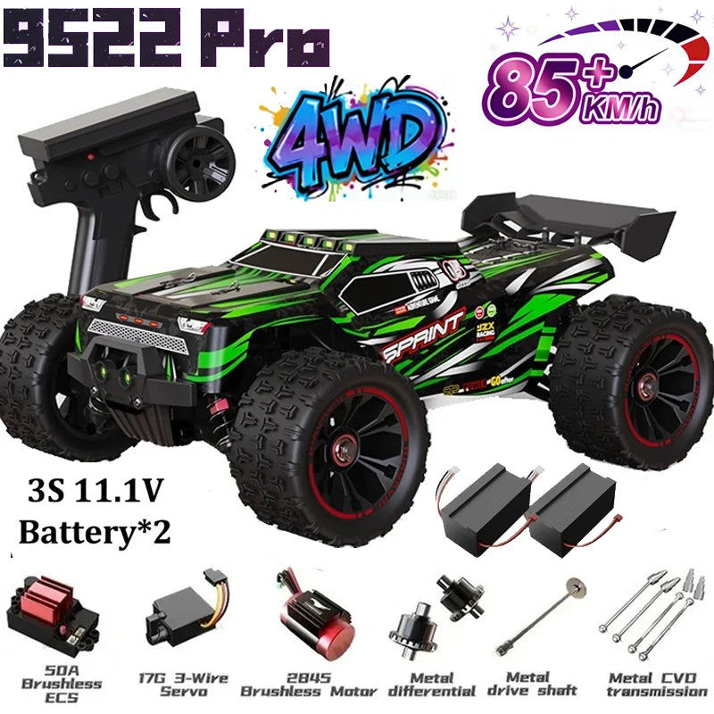RC Car | 1:16 Scale, 85 km/h 4WD Brushless | Toylandeu™