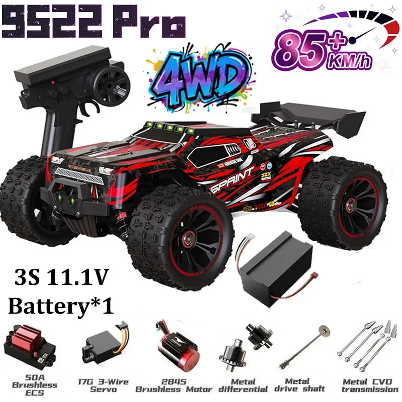 RC Car | 1:16 Scale, 85 km/h 4WD Brushless | Toylandeu™