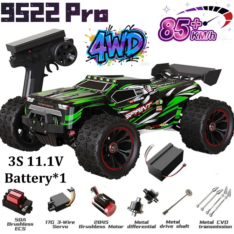 RC Car | 1:16 Scale, 85 km/h 4WD Brushless | Toylandeu™