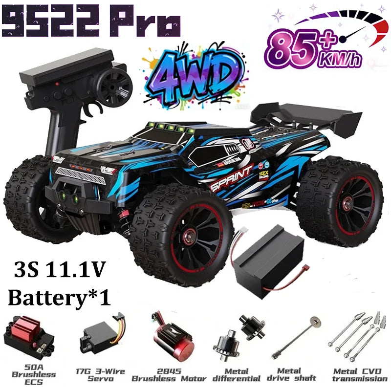RC Car | 1:16 Scale, 85 km/h 4WD Brushless | Toylandeu™