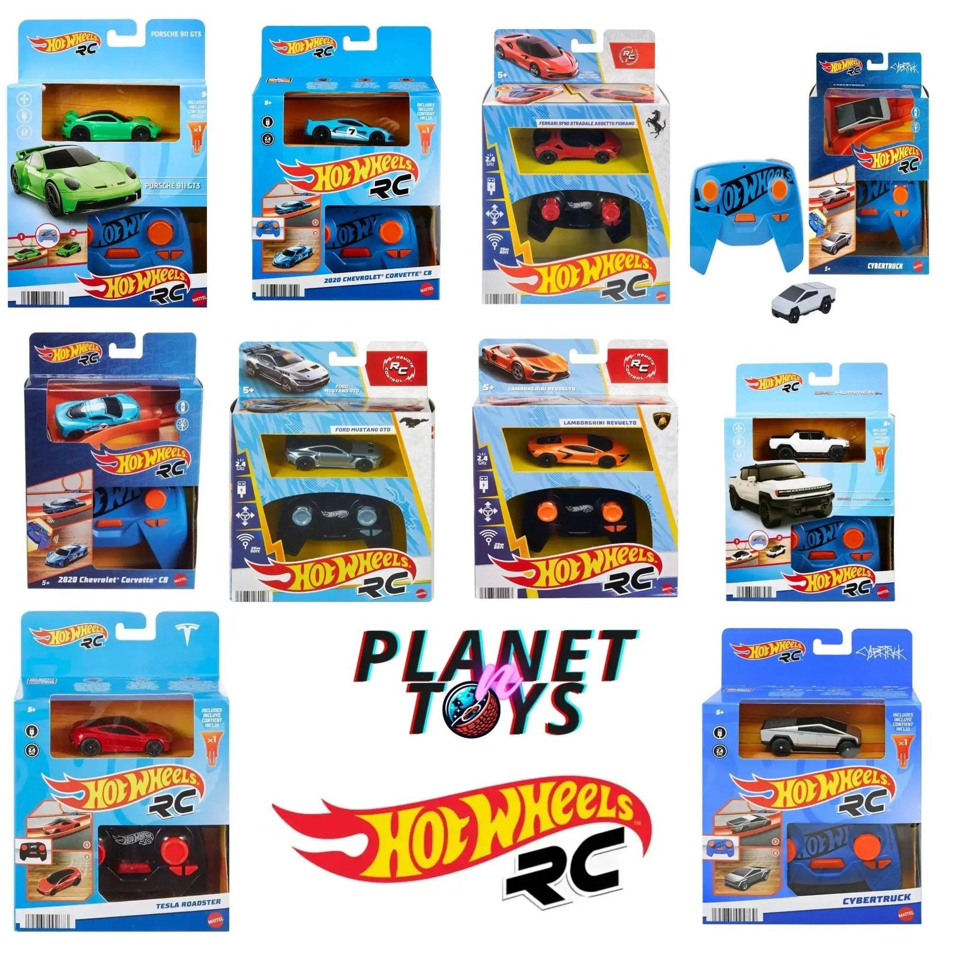  Hot Wheels RC Cars (1:64 scale) -  ToylandEU™