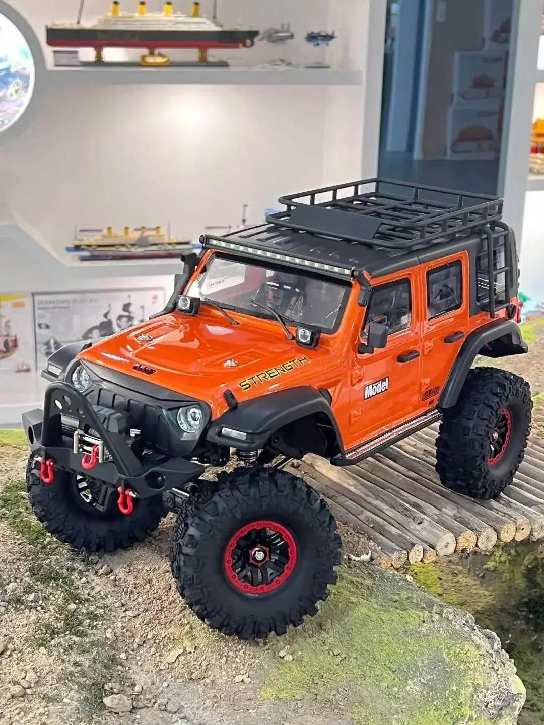  RC 104010 1:10 Scale 4x4 Off-Road RC Wrangler Car - High-Speed Climbing Remote Control Vehicle -  ToylandEU™