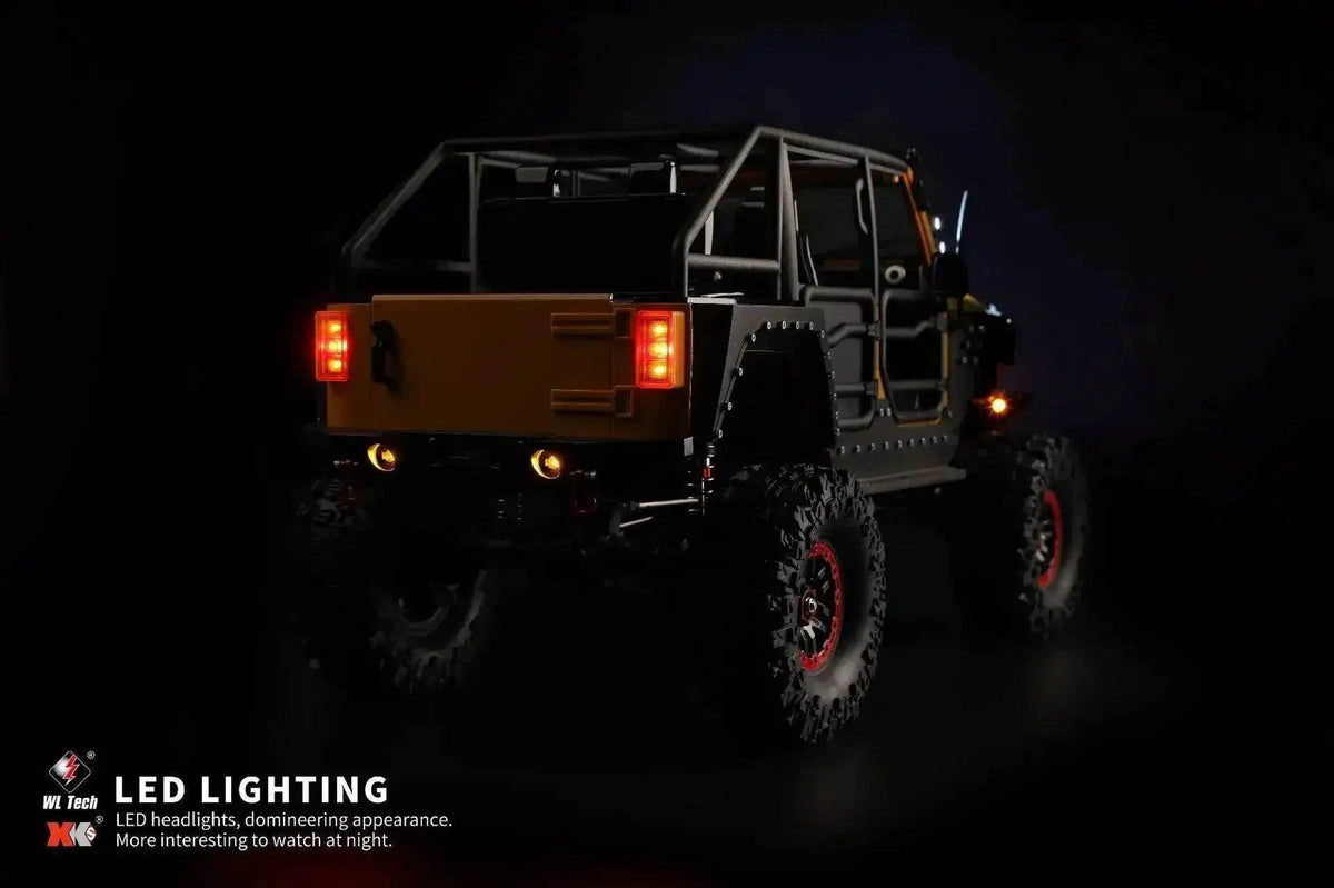  RC 104010 1:10 Scale 4x4 Off-Road RC Wrangler Car - High-Speed Climbing Remote Control Vehicle -  ToylandEU™
